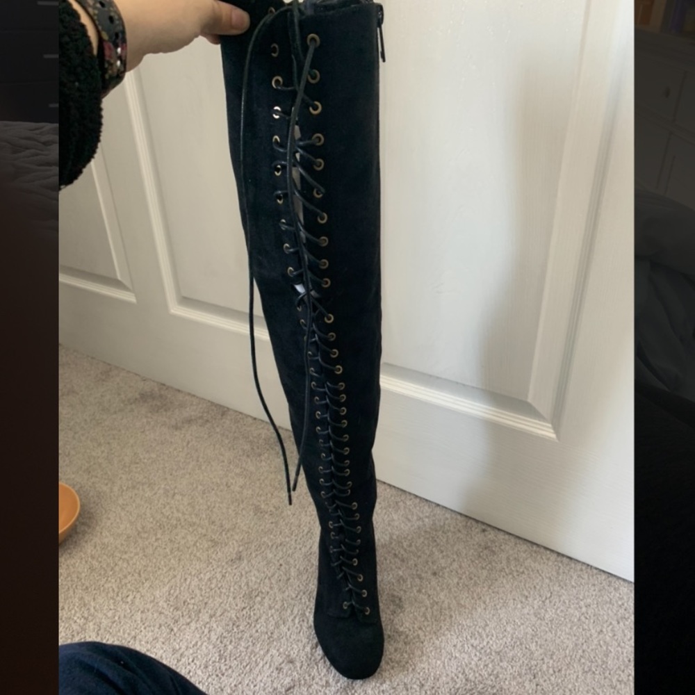 Over the knee boots
